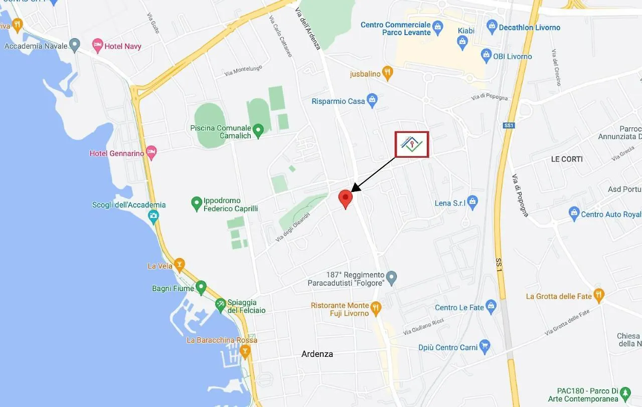 Attico Due Passi Dal Mare - Ardenza Apartment Livorno Italy